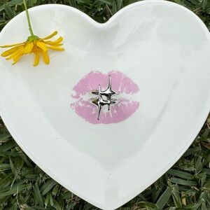 silver sparkling star ring 💫✨